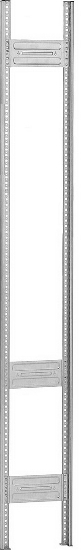 Hofe Regalrahmen Typ-A/3 Orion Plus HKL25030 (HxT) 2500x335mm zerlegt lichtgrau