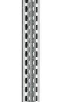 Hofe Regalrahmen Typ-A/2 Orion Plus HZL25030 (HxT) 2500x335mm zerlegt verzinkt