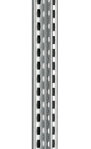 Hofe Regalrahmen Typ-A/4 Orion Plus HKL30100 (HxT) 3000x1035mm zerlegt lichtgrau