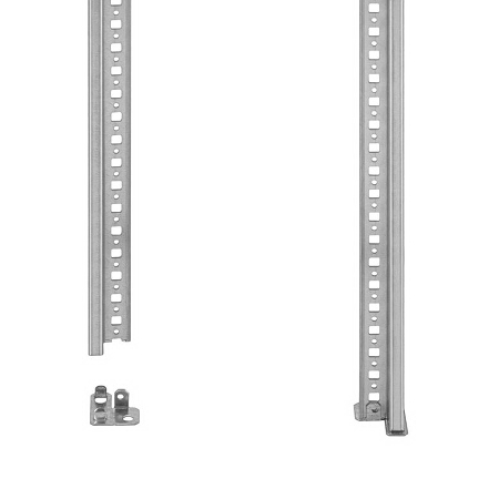 Hofe Regalrahmen Typ-A/4 Orion Plus HKL30100 (HxT) 3000x1035mm zerlegt lichtgrau