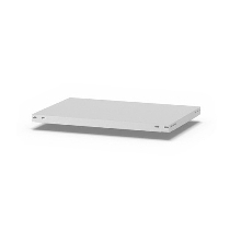 hofe Fachboden (Typ S) K07580S/040 (BxT) 750x800mm inkl.4 Fachbodenträger Lichtgrau