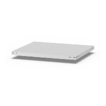 hofe Fachboden (Typ L) K10080L/040 (BxT) 1000x800mm inkl.4 Fachbodenträger Lichtgrau