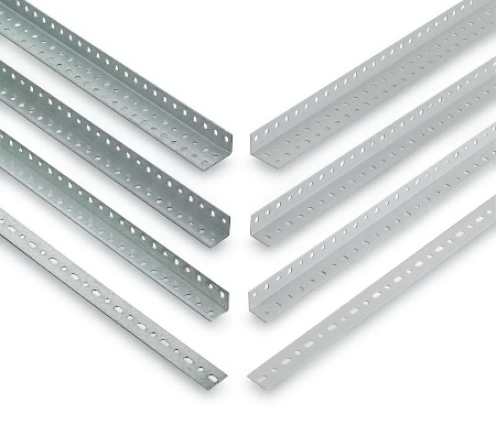 hofe Winkelpfosten Fachlast -125kg Z38185 (Maße) 38/38/1,7 x Länge 1850mm verzinkt (4er Pack)