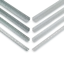 hofe Winkelpfosten Fachlast -125kg Z38185 (Maße) 38/38/1,7 x Länge 1850mm verzinkt (4er Pack)