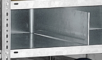 hofe Trennblech freihstehend mit Steckstiften Z 494250 F (TxH) 400x250mm verzinkt (3er Pack)
