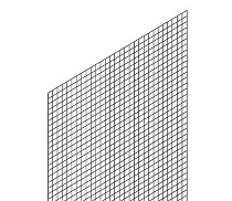 hofe Seiten-Gitterwand Orion Plus Z525080 (HxT) 2500x800mm verzinkt