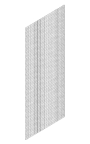 hofe Seiten-Gitterwand Orion Plus Z525080 (HxT) 2500x800mm verzinkt