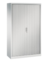 C+P Rollladenschrank BASIS-32 032203-00-001 4 Einlegeböden Kunststoff-Lamellen (HxBxT)1980x1200x430mm 7035