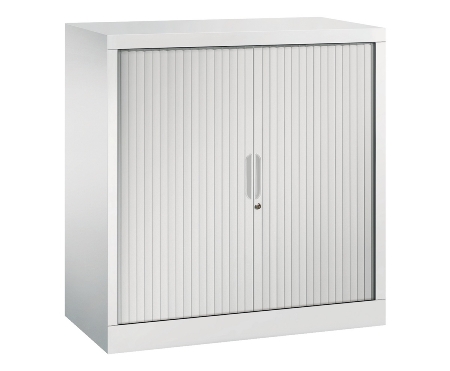 C+P Rollladenschrank BASIS-32 032203-00-001 4 Einlegeböden Kunststoff-Lamellen (HxBxT)1980x1200x430mm 7035