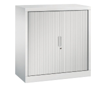 C+P Rollladenschrank BASIS-32 032203-00-001 4 Einlegeböden Kunststoff-Lamellen (HxBxT)1980x1200x430mm 7035