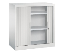 C+P Rollladenschrank BASIS-32 032203-00-001 4 Einlegeböden Kunststoff-Lamellen (HxBxT)1980x1200x430mm 7035