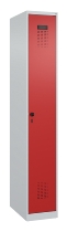C+P Spind Evolo PLUS 049000-30 bodenstehend 3 Abt. 300mm Drehriegel (HxBxT) 1850x900x500mm 7035/0004