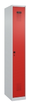 C+P Spind Evolo PLUS 049000-30 bodenstehend 3 Abt. 300mm Drehriegel (HxBxT) 1850x900x500mm 7035/0004