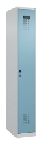C+P Spind Evolo PLUS 049000-30 bodenstehend 3 Abt. 300mm Drehriegel (HxBxT) 1850x900x500mm 7035/0004