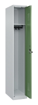 C+P Spind Evolo PLUS 049000-30 bodenstehend 3 Abt. 300mm Drehriegel (HxBxT) 1850x900x500mm 7035/0004