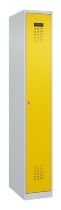 C+P Spind Evolo PLUS 049000-30 bodenstehend 3 Abt. 300mm Drehriegel (HxBxT) 1850x900x500mm 7035/0004