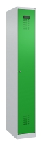 C+P Spind Evolo PLUS 049000-30 bodenstehend 3 Abt. 300mm Drehriegel (HxBxT) 1850x900x500mm 7035/0004