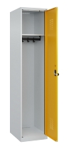 C+P Spind Evolo PLUS 049000-30 bodenstehend 3 Abt. 300mm Drehriegel (HxBxT) 1850x900x500mm 7035/0004