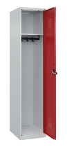 C+P Spind Evolo PLUS 049000-30 bodenstehend 3 Abt. 300mm Drehriegel (HxBxT) 1850x900x500mm 7035/0004