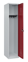 C+P Spind Evolo PLUS 049000-30 bodenstehend 3 Abt. 300mm Drehriegel (HxBxT) 1850x900x500mm 7035/0004
