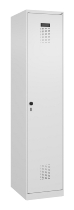 C+P Spind Evolo PLUS 049000-30 bodenstehend 3 Abt. 300mm Drehriegel (HxBxT) 1850x900x500mm 7035/0004