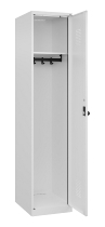 C+P Spind Evolo PLUS 049000-30 bodenstehend 3 Abt. 300mm Drehriegel (HxBxT) 1850x900x500mm 7035/0004