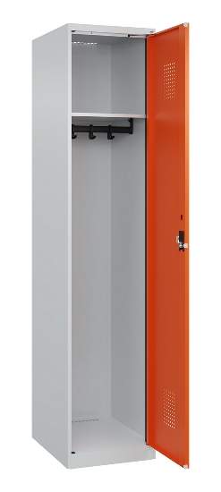 C+P Spind Evolo PLUS 049000-30 bodenstehend 3 Abt. 300mm Drehriegel (HxBxT) 1850x900x500mm 7035/0004