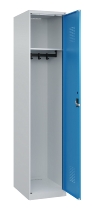 C+P Spind Evolo PLUS 049000-30 bodenstehend 3 Abt. 300mm Drehriegel (HxBxT) 1850x900x500mm 7035/0004
