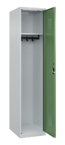 C+P Spind Evolo PLUS 049000-30 bodenstehend 3 Abt. 300mm Drehriegel (HxBxT) 1850x900x500mm 7035/0004