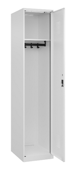 C+P Spind Evolo PLUS 049000-30 bodenstehend 3 Abt. 300mm Drehriegel (HxBxT) 1850x900x500mm 7035/0004