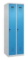 C+P Spind Evolo PLUS 049000-30 bodenstehend 3 Abt. 300mm Drehriegel (HxBxT) 1850x900x500mm 7035/0004