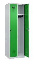 C+P Spind Evolo PLUS 049000-30 bodenstehend 3 Abt. 300mm Drehriegel (HxBxT) 1850x900x500mm 7035/0004
