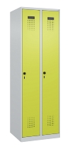 C+P Spind Evolo PLUS 049000-30 bodenstehend 3 Abt. 300mm Drehriegel (HxBxT) 1850x900x500mm 7035/0004
