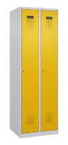 C+P Spind Evolo PLUS 049000-30 bodenstehend 3 Abt. 300mm Drehriegel (HxBxT) 1850x900x500mm 7035/0004