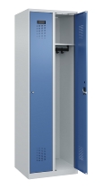 C+P Spind Evolo PLUS 049000-30 bodenstehend 3 Abt. 300mm Drehriegel (HxBxT) 1850x900x500mm 7035/0004