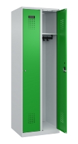 C+P Spind Evolo PLUS 049000-30 bodenstehend 3 Abt. 300mm Drehriegel (HxBxT) 1850x900x500mm 7035/0004