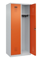 C+P Spind Evolo PLUS 049000-30 bodenstehend 3 Abt. 300mm Drehriegel (HxBxT) 1850x900x500mm 7035/0004