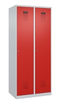 C+P Spind Evolo PLUS 049000-30 bodenstehend 3 Abt. 300mm Drehriegel (HxBxT) 1850x900x500mm 7035/0004