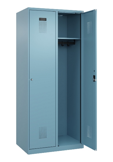 C+P Spind Evolo PLUS 049000-10 bodenstehend 1 Abt. 300mm Drehriegel (HxBxT) 1850x300x500mm 1023/1023