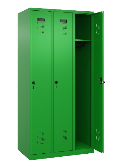 C+P Spind Evolo PLUS 049000-10 bodenstehend 1 Abt. 300mm Drehriegel (HxBxT) 1850x300x500mm 1023/1023