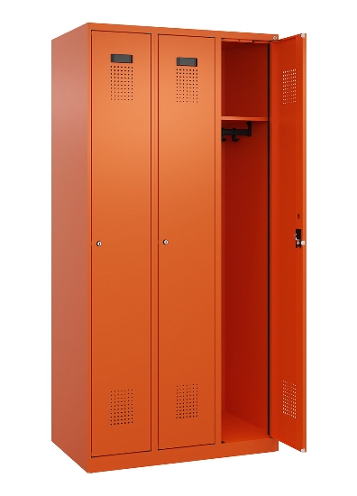 C+P Spind Evolo PLUS 049000-10 bodenstehend 1 Abt. 300mm Drehriegel (HxBxT) 1850x300x500mm 1023/1023