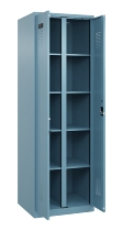 C+P Wäsche-Spind Evolo PLUS 049012-22B mit Füßen 2 Abt.je 400mm Drehriegel (HxBxT) 1950x800x500mm 2004/2004
