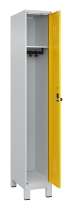 C+P Spind Evolo PLUS 049010-12 mit Füßen 1 Abt. 400mm Zylinderschloss (HxBxT) 1950x400x500mm 7035/0010