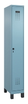 C+P Spind Evolo PLUS 049010-12 mit Füßen 1 Abt. 400mm Zylinderschloss (HxBxT) 1950x400x500mm 1023/1023
