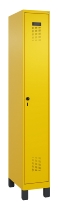 C+P Spind Evolo PLUS 049010-12 mit Füßen 1 Abt. 400mm Zylinderschloss (HxBxT) 1950x400x500mm 1023/1023