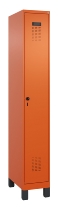 C+P Spind Evolo PLUS 049010-12 mit Füßen 1 Abt. 400mm Zylinderschloss (HxBxT) 1950x400x500mm 1023/1023
