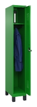 C+P Spind Evolo PLUS 049010-12 mit Füßen 1 Abt. 400mm Zylinderschloss (HxBxT) 1950x400x500mm 1023/1023