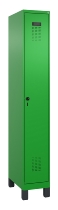 C+P Spind Evolo PLUS 049010-12 mit Füßen 1 Abt. 400mm Zylinderschloss (HxBxT) 1950x400x500mm 1023/1023
