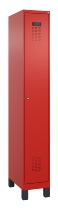C+P Spind Evolo PLUS 049010-12 mit Füßen 1 Abt. 400mm Zylinderschloss (HxBxT) 1950x400x500mm 1023/1023