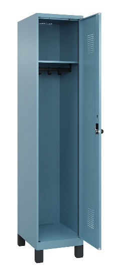 C+P Spind Evolo PLUS 049010-12 mit Füßen 1 Abt. 400mm Zylinderschloss (HxBxT) 1950x400x500mm 1023/1023